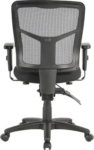 Vista 5 de Lorell, LLR86201, silla de gestión de respaldo medio de la serie ErgoMesh