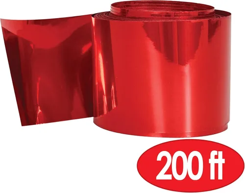 Vista 2 de Beistle Rojo 200' GLEAM 'N STREAMER, talla única (55365-R)