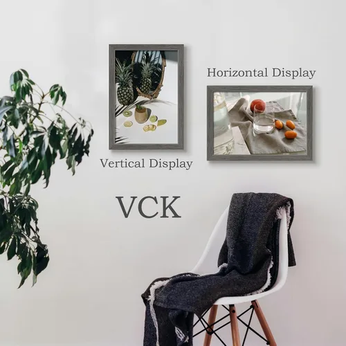 Vista 149 de VCK Marcos para póster de madera maciza de 22.375 x 34 pulgadas, marco de fotos A1 negro con montaje en pared, paquete de 3