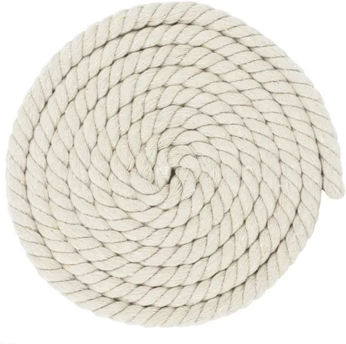 Vista 6 de West Coast Paracord - Cuerda de algodón natural trenzada de 3 hebras, 1/4, 1/2, 5/8, 3/4, y 1 pulgada de diámetro, 10, 25, 50, 100 pies Backwoods