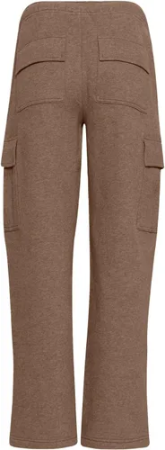 Vista 4 de Pantalones deportivos para mujer, casuales, con forro polar, cintura alta, color sólido, pantalones deportivos con bolsillos