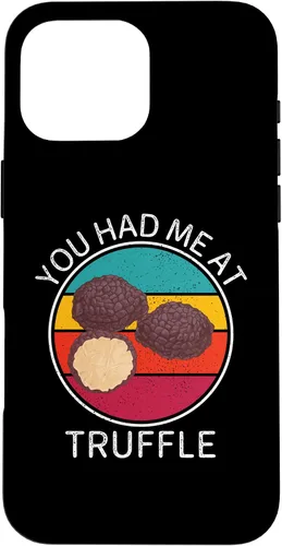Vista 19 de Vintage You Had Me At Truffle Food Lover Case for iPhone 14 Pro Max