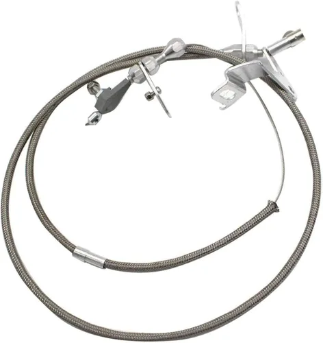 Vista 5 de Cable de Arranque de Acelerador Hilo de Acelerador Trenzado de Acero Inoxidable para Accesorios de Transmisión de Coche Ford C4 C-4 Detent