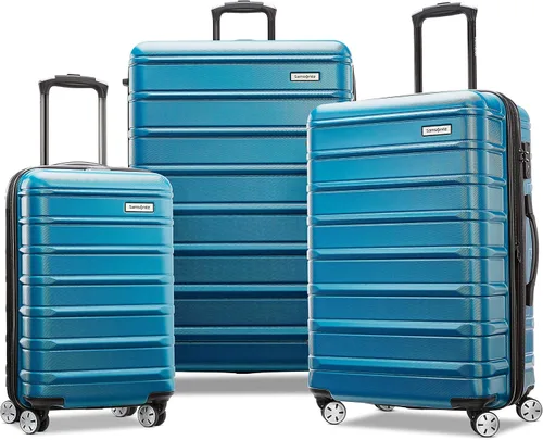 Vista 32 de Samsonite Omni 2 - Equipaje rígido extensible con ruedas giratorias, Plateado (Arctic Silver)