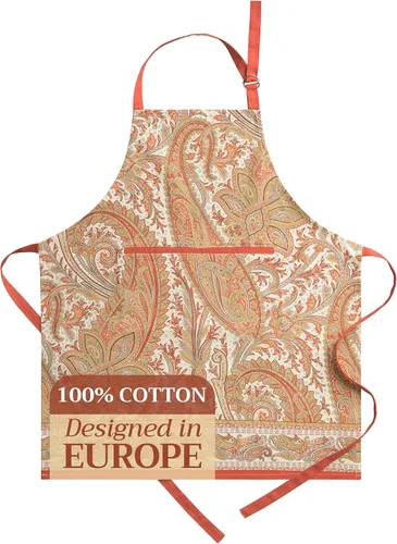 Vista 684 de Maison d' Hermine Delantales para mujer con bolsillo, 100% algodón (27.50 x 31.50 pulgadas)