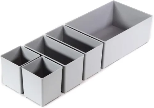 Vista 7 de Makita P-84137 MAKPAC Caja de almacenamiento entrelazada con insertos, 6-1/2" x 15-1/4" x 11-5/8" y P-84171 MAKPAC Insertos de caja