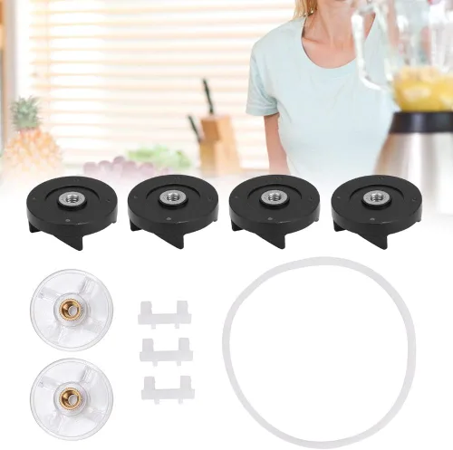 Vista 5 de Gavigain Reemplazo de engranaje base, 6 engranajes base y engranaje de cuchilla de repuesto para licuadora 250W – Accesorios de licuadora, reemplazo