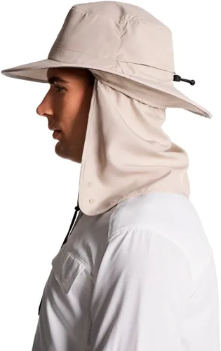 Vista 4 de Sombrero flotante para navegación con cuello Protección solar UPF 50+ Convertible