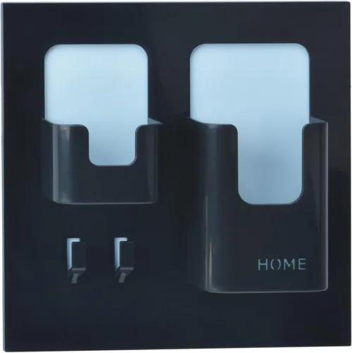Vista 9 de Bright Life - Estante organizador de mesita de noche para dormitorio, dormitorio, habitación, para organizar auriculares, controles remotos, vidrio