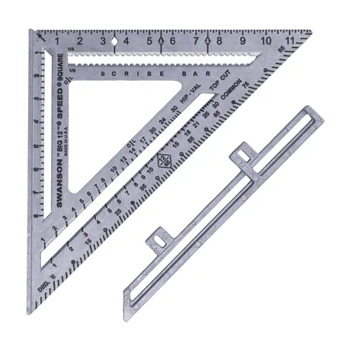Vista 12 de Swanson Tool Co S0101 - Escuadra rápida de 7 pulgadas, azul