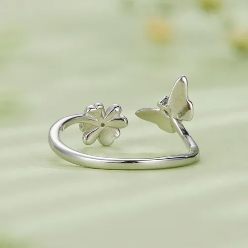 Vista 5 de BABAMIA Promise Rings Jewelry 925 Sterling Silver Couple Rings Paved with Cubic Zirconia Rings Size 6 Dainty Engagement Wedding Promise Band Rings