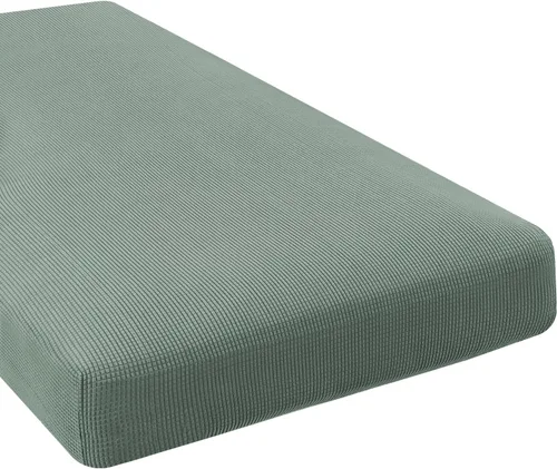 Vista 477 de H.VERSAILTEX Fundas de Cojín de Asiento Individuales Super Elásticas Fundas de Sofá Fundas de Cojín de Sofá Fundas Deslizables Juegos Tela de Sarga