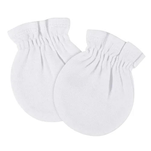 Vista 2 de Gerber Paquete de 8 y 12 manoplas antiarañazos para niñas, Rosa gris multicolor