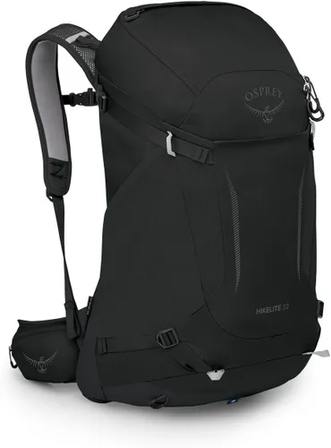 Vista 17 de Osprey Hikelite 32L Mochila ligera para senderismo - Mochila de viaje plegable y duradera con funda para lluvia para hombres y mujeres, Azul Atlas