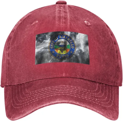 Vista 10 de Amarillo Texas Seal Baseball Cap for Men Women Hats Adjustable Dad Hat Cotton Caps
