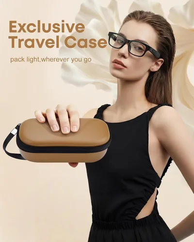 Vista 7 de Estuche rígido AI Smart Glasses Organizador compatible con Meta Ray-BanMeta OakleyOho Smart Glasses Protector Accesorios de transporte Caja