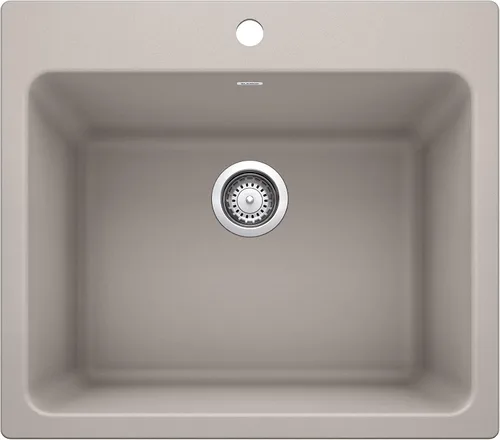 Vista 11 de BLANCO 401920 Liven Lavabo de lavandería, 25 pulgadas de largo x 22 pulgadas de ancho x 12 pulgadas de profundidad, antracita