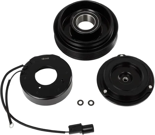 Vista 58 de CCIYU Embrague del compresor de aire acondicionado 2016-2018 para Fiat 500X 2.4L 2015-2021 para Jeep Renegade 2.4L AC Compresor para automóvil