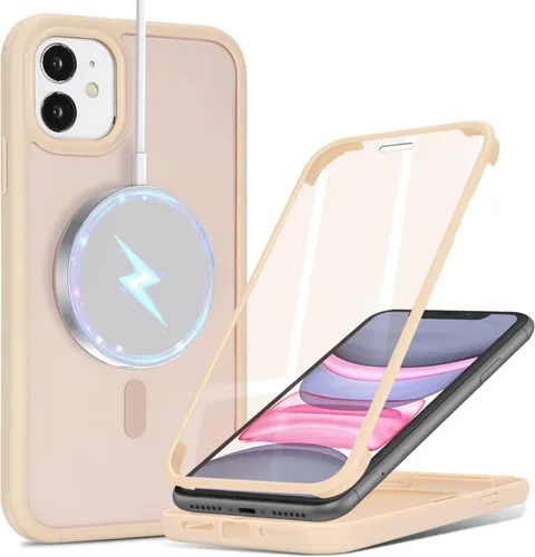 Vista 37 de Funda para iPhone 8 Plus con protector de pantalla, compatible con Magsafe, para iPhone 7 Plus, protector de pantalla integrado, funda delgada