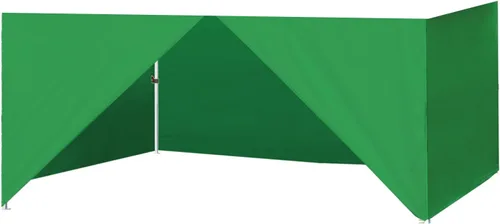 Vista 47 de Eurmax USA - Kit de paredes con cierre completo para toldo desplegable de 8x8 pies, solo 4 paredes (verde bosque)