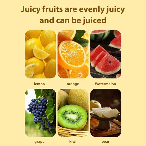Vista 6 de Manual Squeeze Juicer - Manual Juice Extractor, Stainless Citrus Presser for Lemon Juicing, Handheld Fruit Crusher with 304 Stainless Steel Build