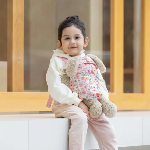 Vista 2 de Portabebés para Muñecas de GAGAKU para Niñas Pequeñas Portabebés para Muñecas Reborn Portador de Muñecas para Bebés Pequeñas Edades 1-3 Años