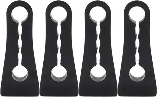 Vista 8 de AUTOXBERT Cerradura de puerta de coche sello sordo amortiguador amortiguador insonorizado para Nissan Qashqai X-Trail Tiida Juke Rogue Note Altima