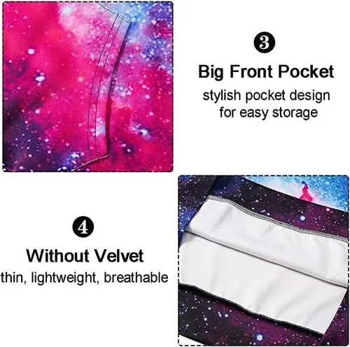Vista 7 de uideazone Sudadera con capucha con estampado 3D para hombre y mujer, con bolsillo tipo canguro