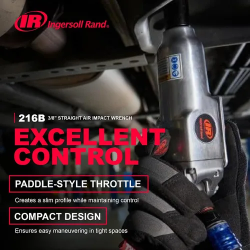 Vista 3 de Ingersoll Rand 216B Llave de impacto neumática de 3/8