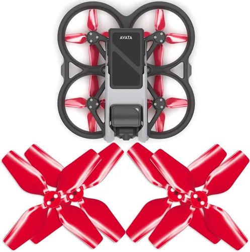 Vista 14 de Master Airscrew Hélices de actualización de 3 cuchillas para DJI Avata - Negro, 4 piezas Negro 3 hojas