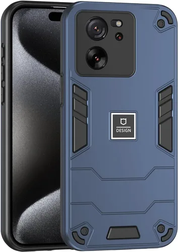 Vista 360 de Funda compatible con Redmi A1, compatible con Redmi A2 2 en 1 [PC dura + TPU], funda de teléfono negra