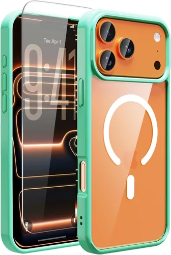Vista 56 de Funda Translúcida Mate para iPhone 11, [Protección contra Caídas de Grado Militar de 10 Pies] Parachoques Protector Delgado Duradero Resistente a