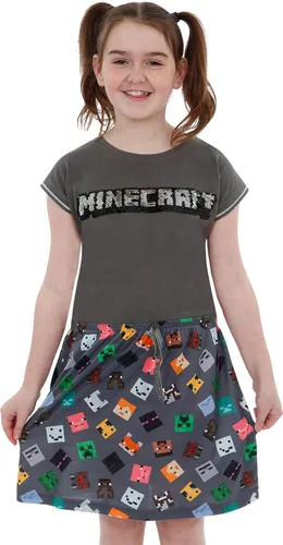 Vista 2 de Minecraft Vestido para niña