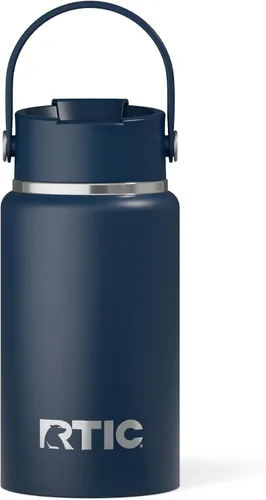 Vista 12 de RTIC - Botella de agua Outback de 32 oz (1 L), con revestimiento de cerámica, aislada, de acero inoxidable, doble pared con aislamiento al vacío