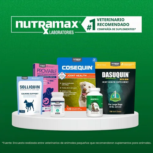 Vista 8 de Nutramax Laboratories NARAQUIN™ Complemento de unión de fosfato dietético + apoyo renal para gatos y perros, 60