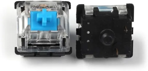 Vista 5 de YMDK Gateron MX Switch - Carcasa transparente de 3 pines y 5 pines para teclado mecánico, compatible con Cherry MX