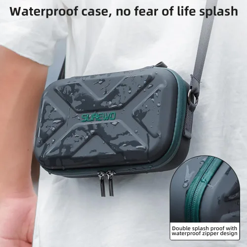 Vista 13 de Osmo Pocket 4/3 - Funda de transporte portátil para almacenamiento de viaje para DJI OSMO Pocket 4/3 Creator Combo Accesorios, bolsa de transporte