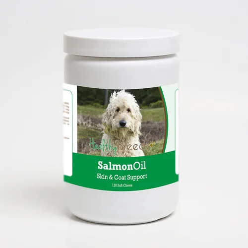 Vista 418 de Healthy Breeds Affenpinscher - Masticables suaves de aceite de salmón, 90