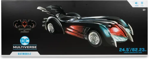 Vista 8 de McFarlane Toys - DC Multiverse Batmobile (Batman & Robin) Vehículo de 24.5 pulgadas de largo con luces y sonido