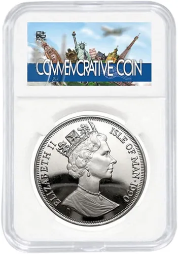 Vista 4 de Paquete de 10 soportes protectores de monedas de 0.709 in para caja de colección de grado NGC PCGS