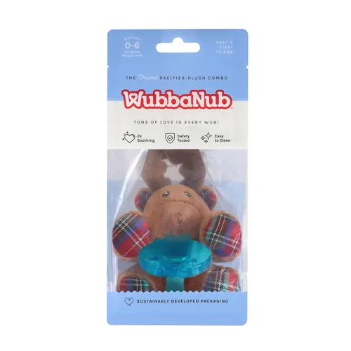 Vista 6 de WubbaNub Chupete Infantil - Reno