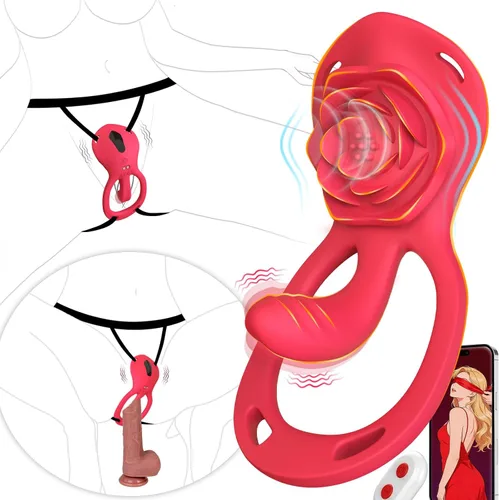 Vista 10 de Máquina de columpio sexual de arnés, pequeños vibradores de clítoris silenciosos, juguetes sexuales de pene masculino para hombres y mujeres