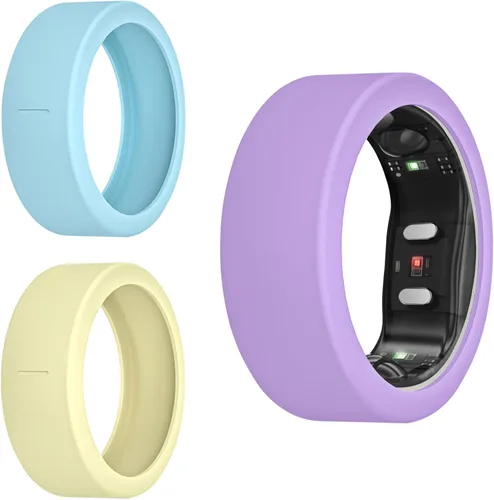 Vista 13 de Paquete de 3/6 fundas de anillo para Gen 3/Gen 2/1, protector de anillo de silicona elástico para RingConn Gen 2, accesorios de entrenamiento
