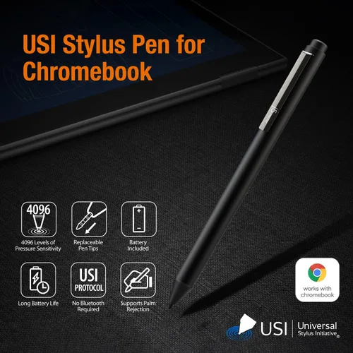 Vista 2 de j5create Lápiz óptico USI 1.0 para Chromebooks con capacidad USI