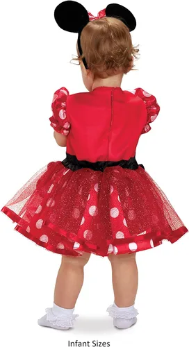 Vista 4 de Disguise Disney Minnie Mouse - Disfraz para niñas talla roja2T