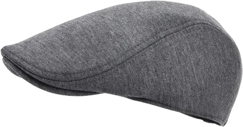 Vista 2 de Gorra de algodón para hombre, gorra de taxista de ajuste suave