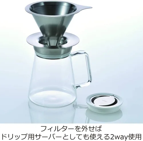 Vista 3 de Hario Servidor de café y té "Simply", 15.2 fl oz
