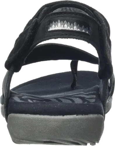 Vista 3 de Merrell Terran 3 Cush Convert Post - Sandalias para mujer, parte superior de piel nobuck y cierre de velcro ajustable