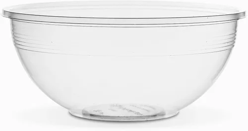 Vista 5 de Vegware Ensaladera de ácido poliláctico compostable a base de plantas de 24 onzas, serie 185 (caja de 300)