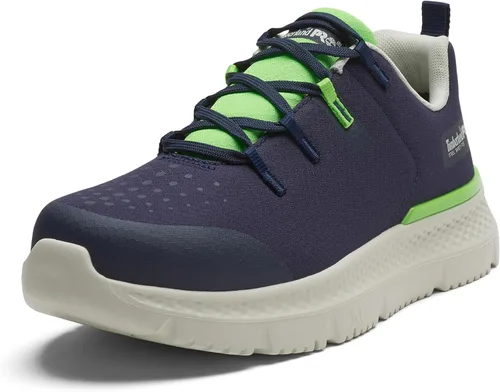 Vista 15 de Timberland PRO Intercept - Zapatos de trabajo deportivos industriales con punta de seguridad 2-Gris/Rojo